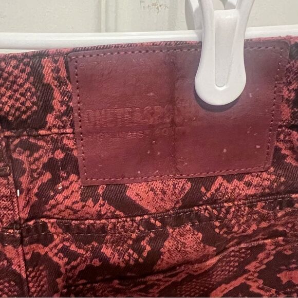 NWOT One Teaspoon Bonitas High Waist Denim Shorts - Python size 26 women's - Picture 14 of 16